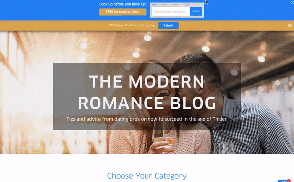 dateid floating bar - OptinMonster dateid floating bar