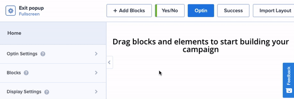 delete and add html in canvas - OptinMonster delete and add html in canvas
