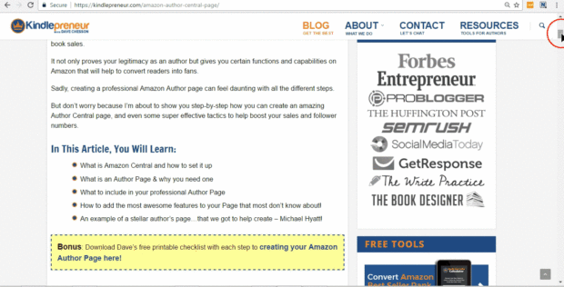 KindlePreneur_MonsterLink_AuthorPageChecklist - OptinMonster KindlePreneur_MonsterLink_AuthorPageChecklist