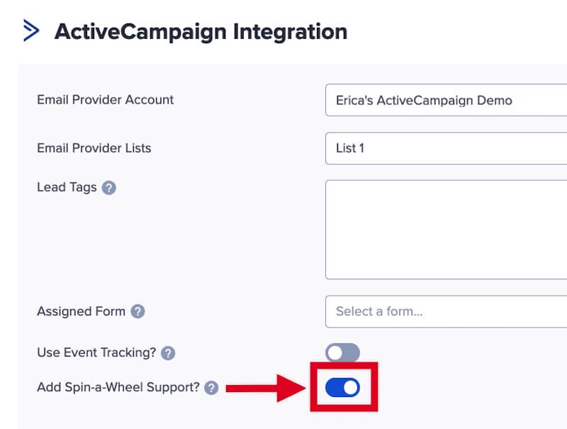 Add Spin-a-Wheel support to ActiveCampaign. - OptinMonster Add Spin-a-Wheel support to ActiveCampaign.