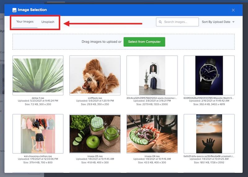 Add your own image to OptinMonster or choose an Unsplash stock image. - OptinMonster Add your own image to OptinMonster or choose an Unsplash stock image.