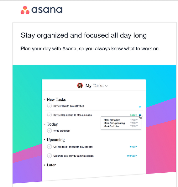 asana welcome email series - OptinMonster asana welcome email series