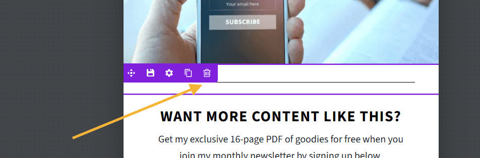 delete-divider-block - OptinMonster Delete divider block