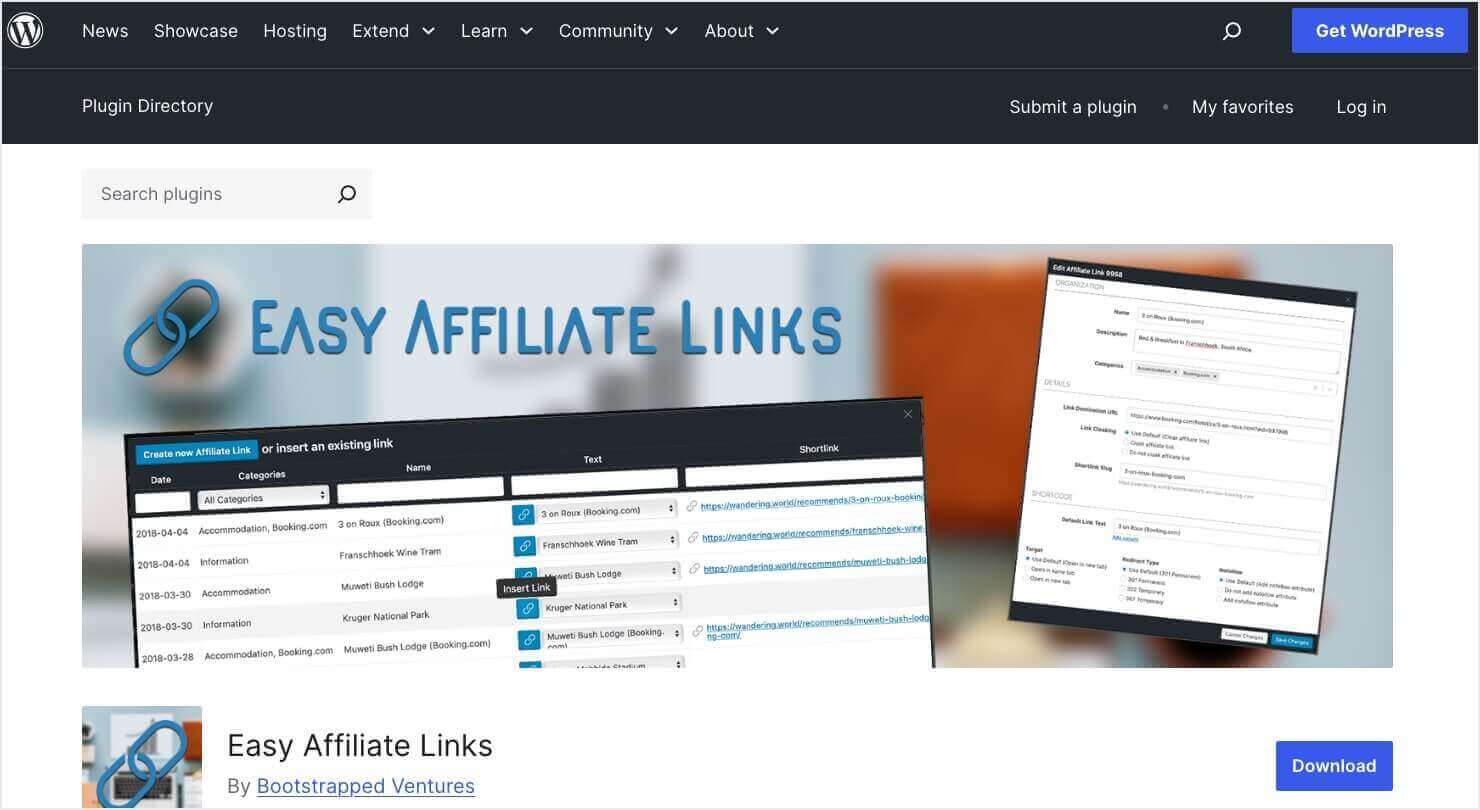 easy-affiliate-links-homepage - OptinMonster