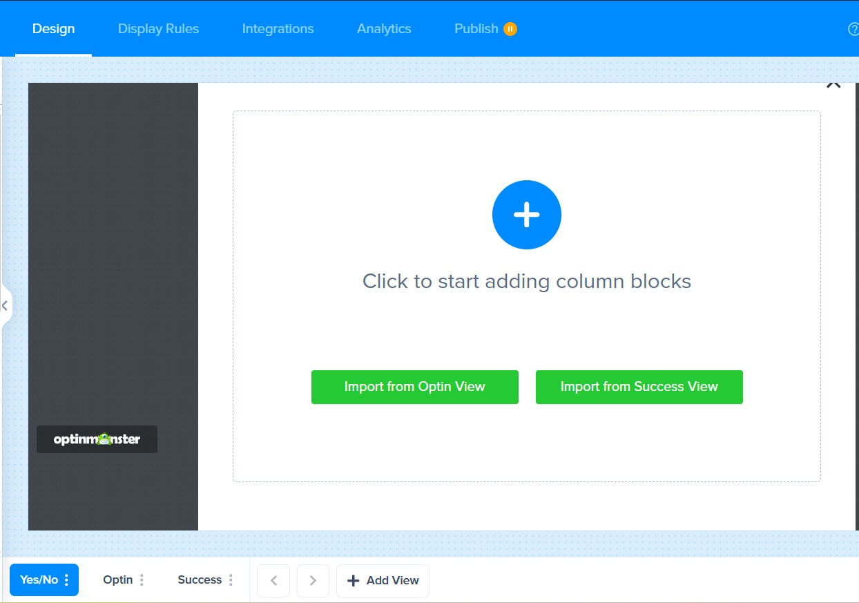 freshview - OptinMonster fresh view