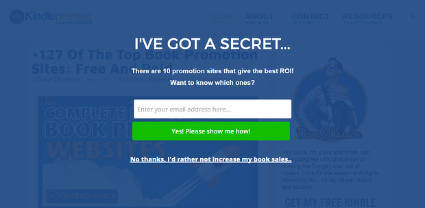 kindlepreneur-fullscreen-optin-e1493120189603 - OptinMonster kindlepreneur fullscreen optin