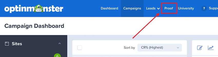 proof - OptinMonster TrustPulse offers social proof / FOMO campaigns to increase on-site conversions and sales.