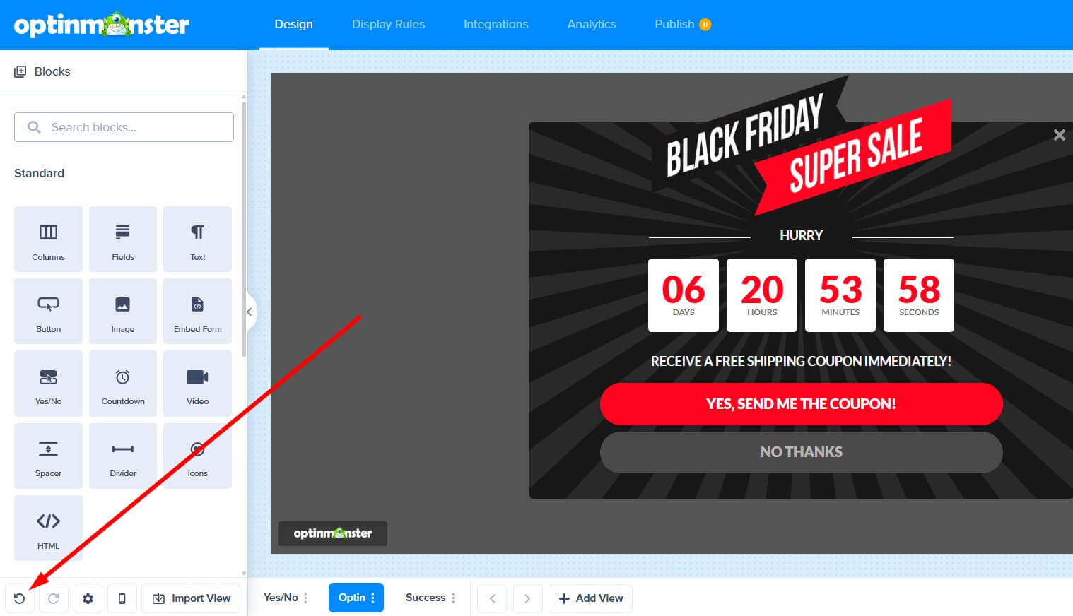 revert - OptinMonster revert