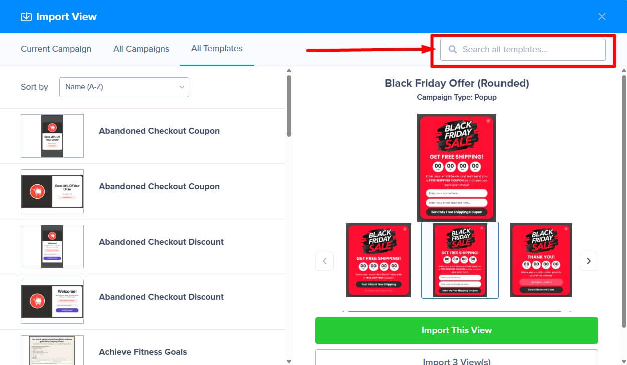 search - OptinMonster search