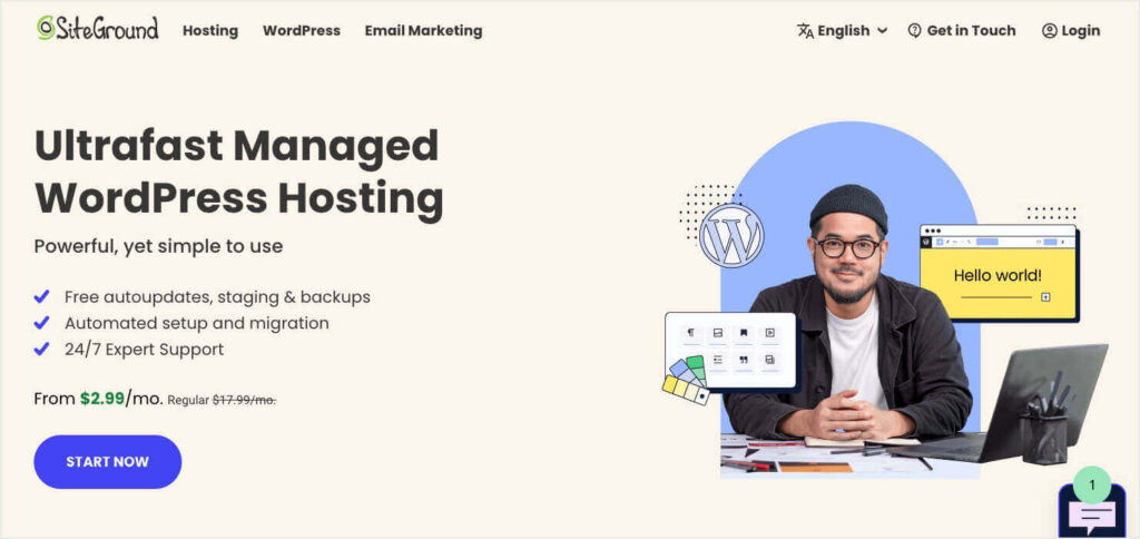 siteground-managed-wordpress-hosting - OptinMonster Homepage for SiteGround Managed WordPress Hosting