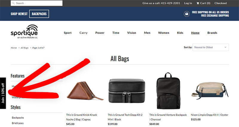 sportique-monsterlink - OptinMonster Sportique monsterlink