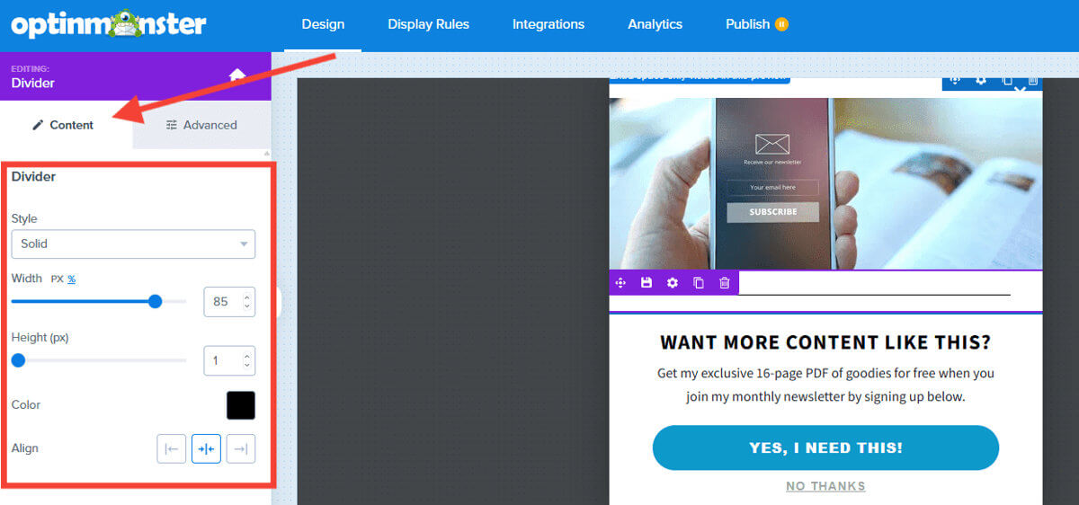 style-divider - OptinMonster Style divider