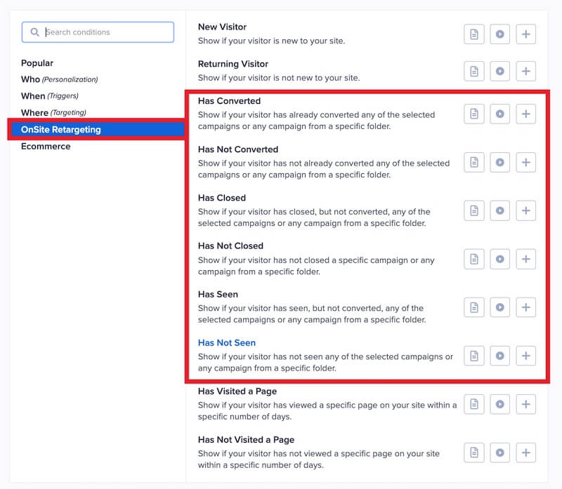 Select the Display Rule you want to use when targeting campaign folders. - OptinMonster Select the Display Rule you want to use when targeting campaign folders.