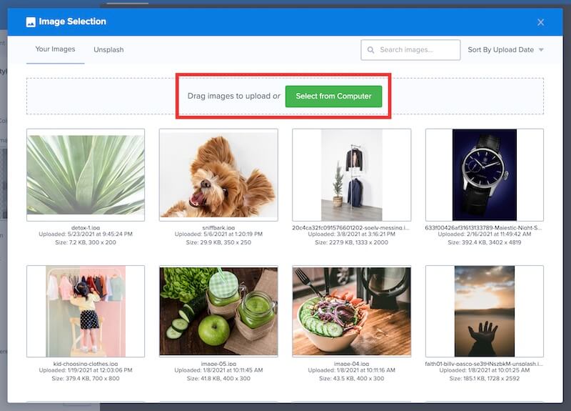 Upload an image from your computer to OptinMonster. - OptinMonster Upload an image from your computer to OptinMonster.