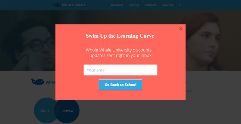 wholewhale-split-test-2 - OptinMonster The headline in this split-test won.