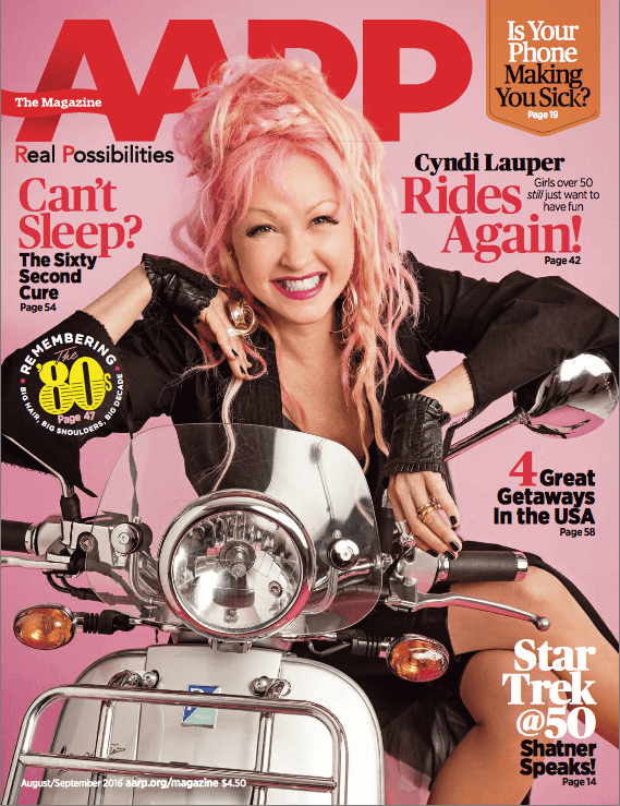 9 aarp - OptinMonster what is content marketing - check out aarp's magazine