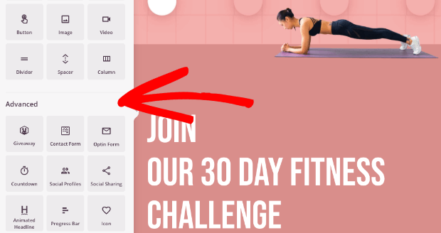 blocks in seedprod - OptinMonster blocks in seedprod