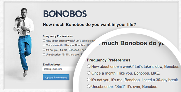 Bonobos Opt Down - OptinMonster Bonobos Opt Down