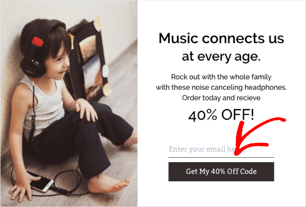 Call to action example for optin campaigns - OptinMonster Call to action example for optin campaigns