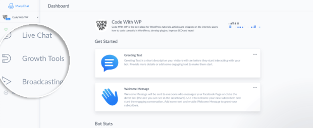cb-growth-tools - OptinMonster manychat growth tools