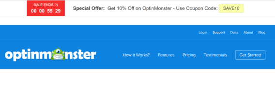 countdown timer optin - OptinMonster countdown timer optin