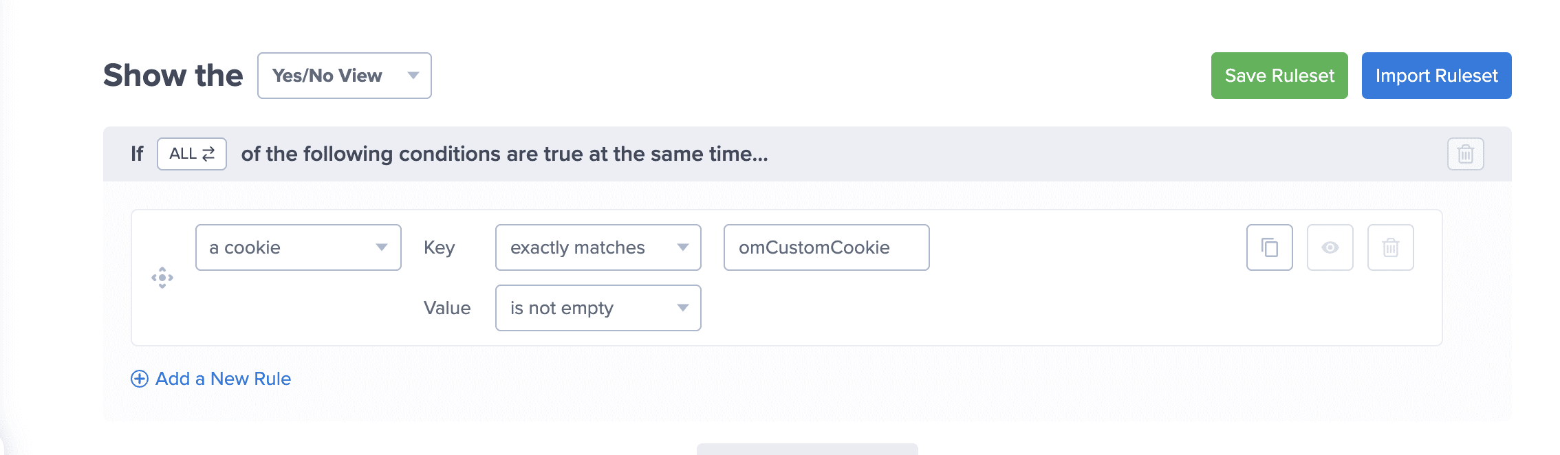 Cookie Targeting Rule - OptinMonster