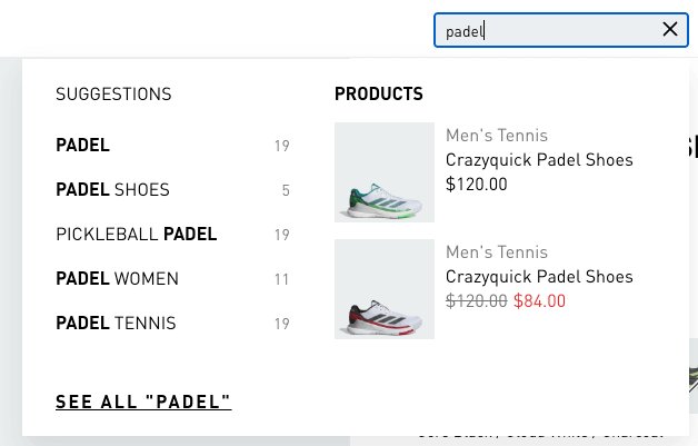 ecommerce optimization - predictive search - OptinMonster
