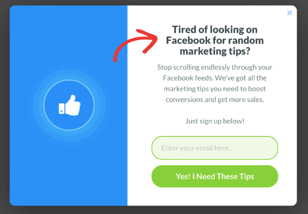 Facebook personalization for UTM article-min - OptinMonster Facebook personalization for UTM article min