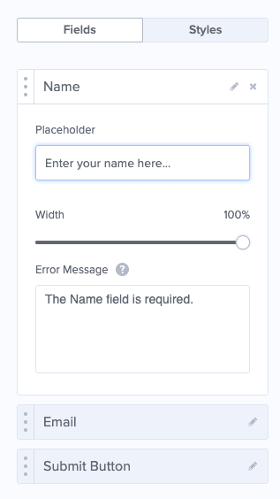 Fields you can change for Optin form-min - OptinMonster Fields you can change for Optin form min