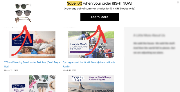 floating bar for affiliate marketers-min - OptinMonster floating bar for affiliate marketers