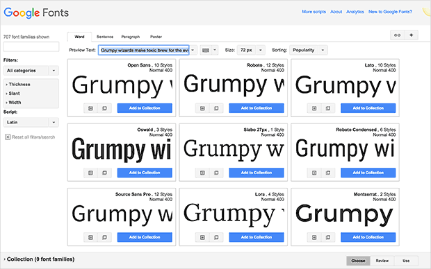 Google Fonts - OptinMonster Google Fonts