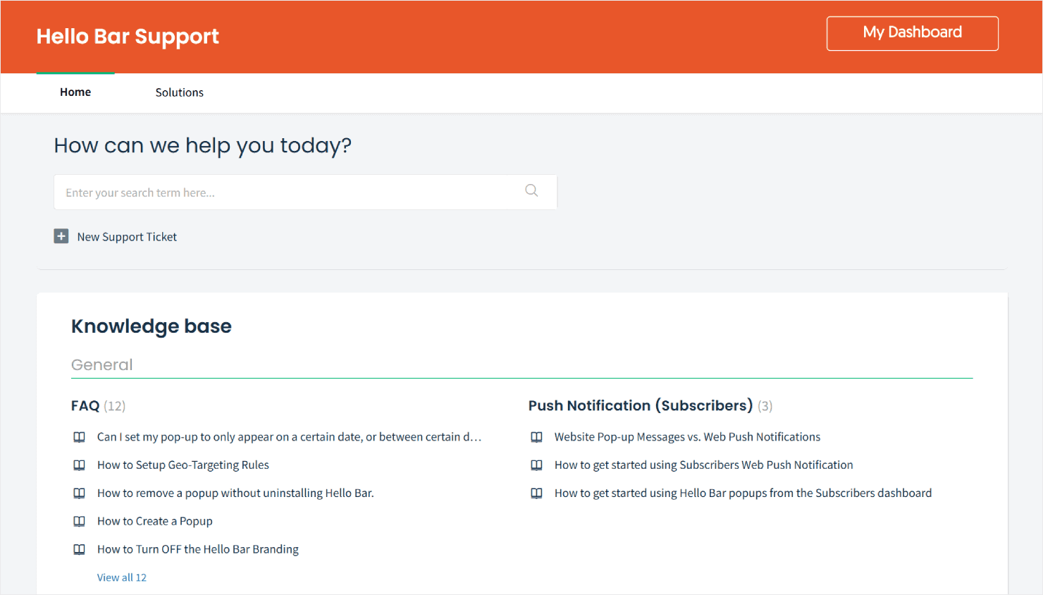 Hello Bar's documentation - OptinMonster Hello Bar's documentation