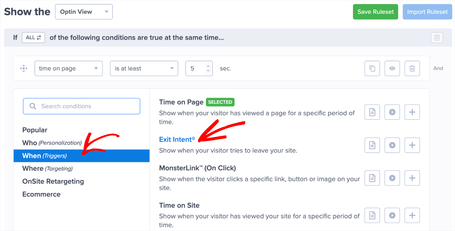 lightbox popup_exit intent 1 op-min - OptinMonster exit intent popup tutorial