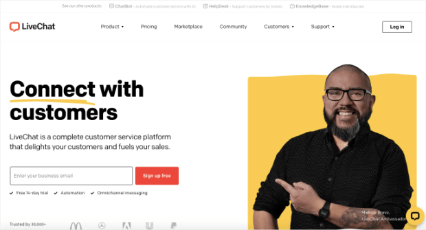 LiveChat Homepage New Image-min - OptinMonster LiveChat Homepage New Image