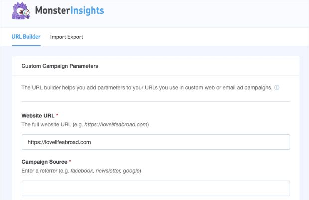 MonsterInsights URL Builder-min - OptinMonster MonsterInsights URL Builder min
