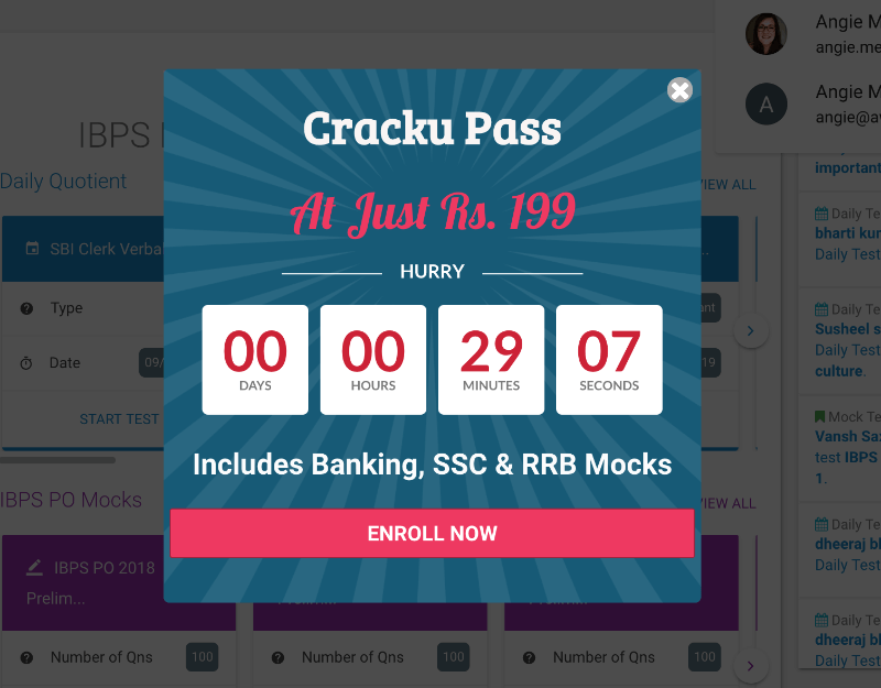 CrackU used a countdown timer to increase urgency. - OptinMonster CrackU used a countdown timer to increase urgency.