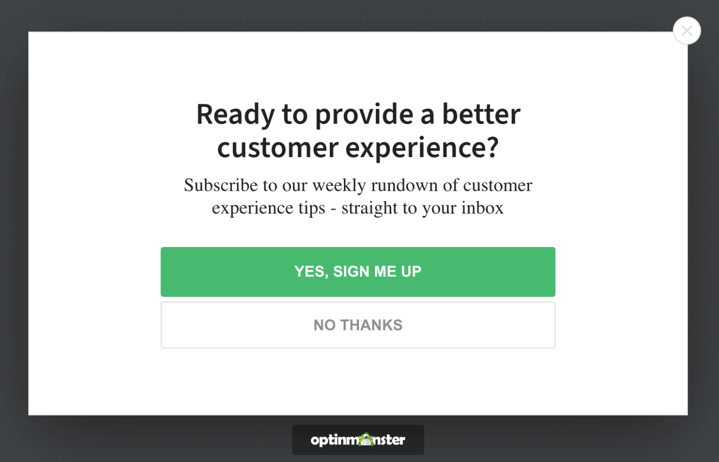 popup_default template-min - OptinMonster create popups based on location