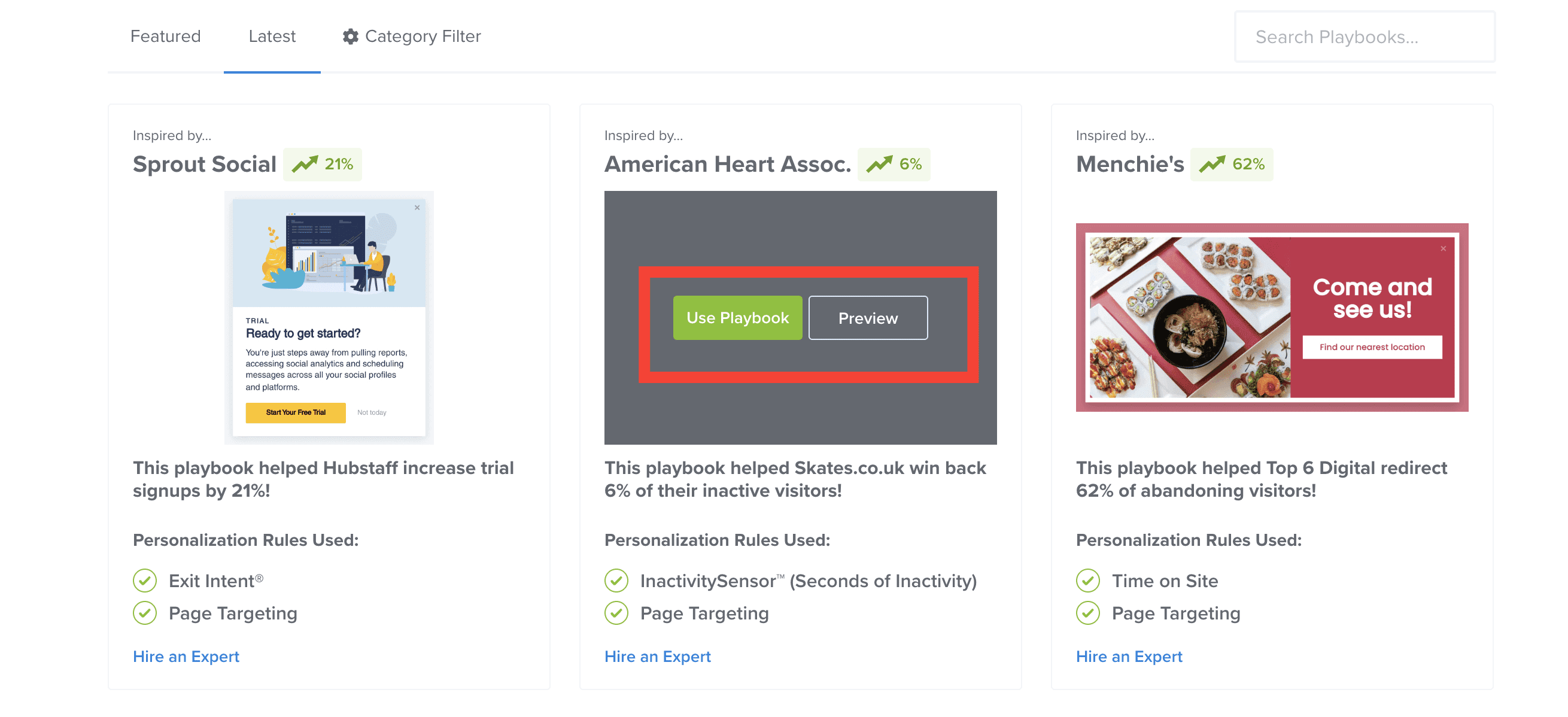delete column contents canvas - OptinMonster Preview or Use Playbook