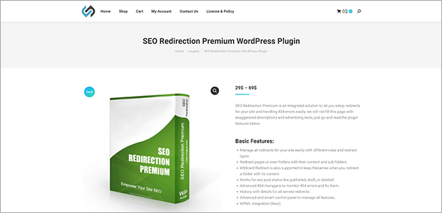 SEO-redirection-homepage - OptinMonster Seo redirection premium wordpress plugin