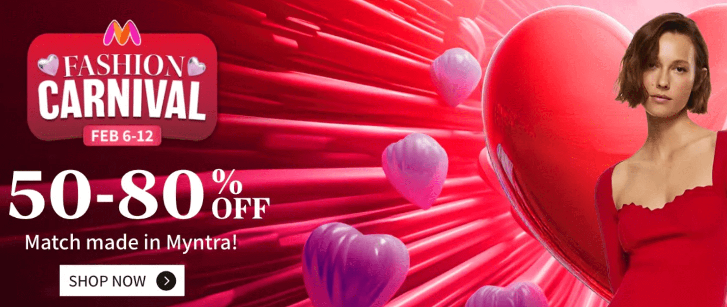 urgency words_myntra-min - OptinMonster create urgency in ads