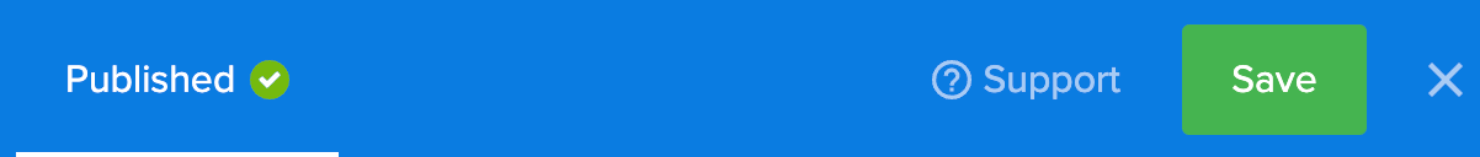 urgency words_save and publish-min - OptinMonster add urgency words