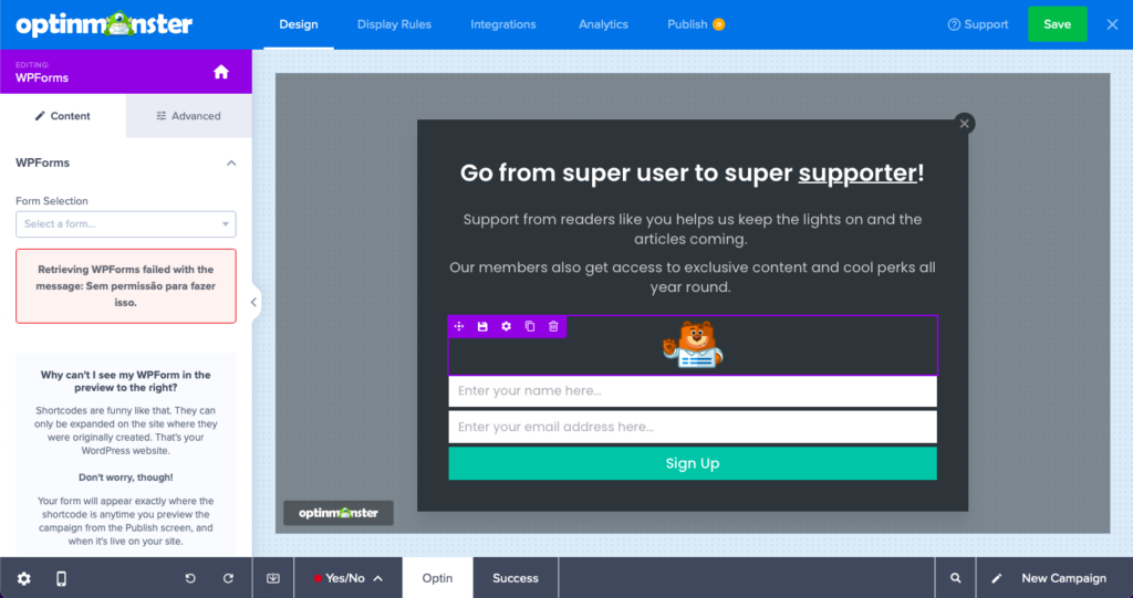 wpforms block optinmonster - OptinMonster wpforms block optinmonster